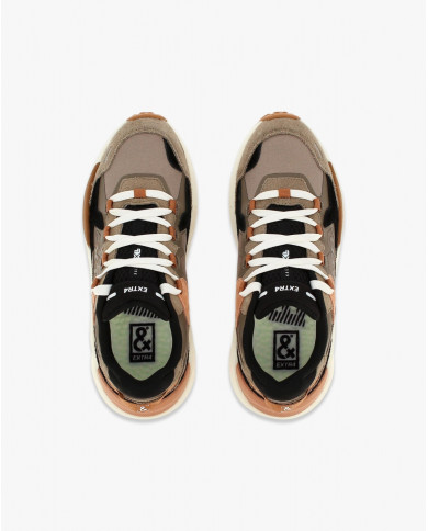 SNEAKERS EXTR4 DONNA KAIZEN XL 1.06  T.TECNICO/SUEDE TOROTORA-NERO 8706733