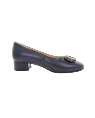 BALLERINE CON TACCOSOFFICE SOGNO DONNA IN PELLE TACCO 3,5CM E5CR35C2 CUBA OCEANO