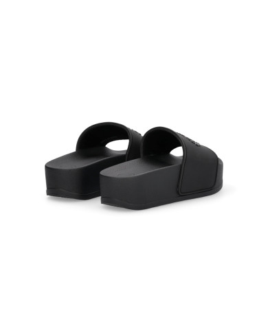 CIABATTE LIU JO DONNA MYKONOS 01 - SLIPPER RUBBERIZED BLACK BA6077EX02822222 