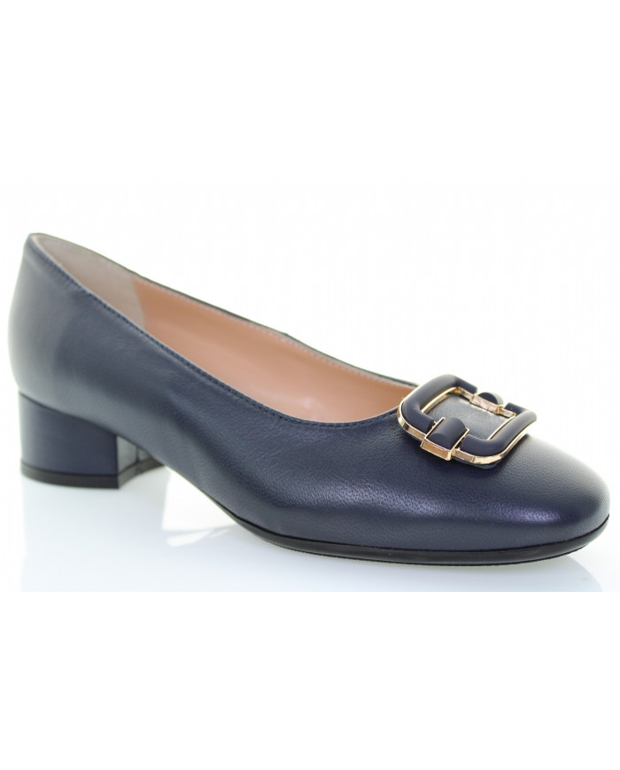 BALLERINE CON TACCOSOFFICE SOGNO DONNA IN PELLE TACCO 3,5CM E5CR35C2 CUBA OCEANO