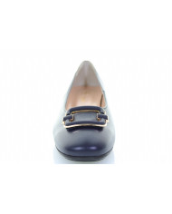 BALLERINE CON TACCOSOFFICE SOGNO DONNA IN PELLE TACCO 3,5CM E5CR35C2 CUBA OCEANO
