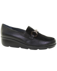 SLIP-ON SOFFICE SOGNO DONNA IN PELLE I5WILE1 NAPPA NERO/LAM