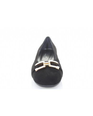 BALLERINA SOFFICE SOGNO DONNA SCAMOSCIATA NERO I4CR35A3