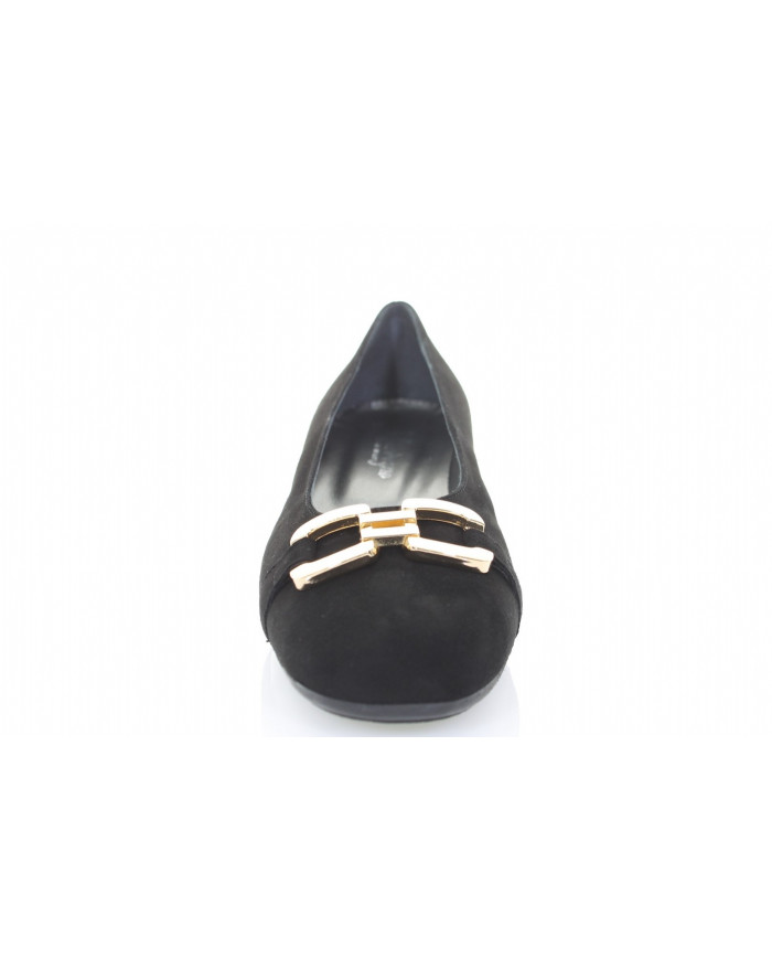 BALLERINA SOFFICE SOGNO DONNA SCAMOSCIATA NERO I4CR35A3