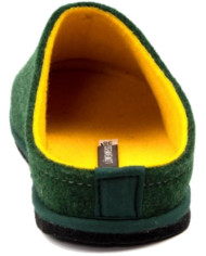 CIABATTA LOWENWEISS UnISEX  IN FELTRO DI LANA VERDE BOSCO GIALLO 6800BC 477 980