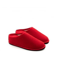 CIABATTA LOWENWEISS DONNA IN FELTRO DI LANA CON FODERA IN LANA ROSSO DIVA 7 7100FL 5W0