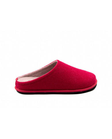 CIABATTA LOWENWEISS  DONNA IN FELTRO DI LANA CILIEGIA ROSA 6800BC 916 940