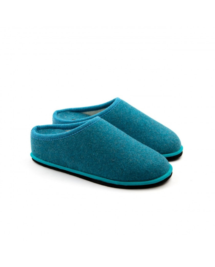 CIABATTA LOWENWEISS DONNA IN FELTRO DI LANA CON FODERA IN LANA OSSIDO DI RAME 7100FL 41W0