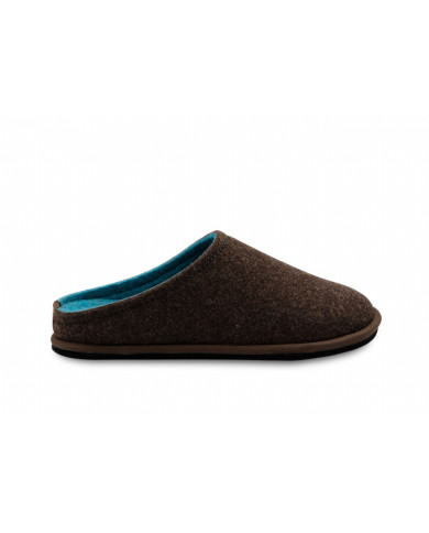 CIABATTA LOWENWEISS UNISEX IN FELTRO DI LANA CASTAGNO OSSIDO 6800BC 552 41