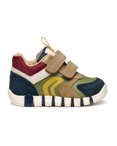 SNEAKERS PRIMI PASSI BAMBINO B IUPIDOO  NAVY/PISTACHIO B3555D 05422 CF4E3 