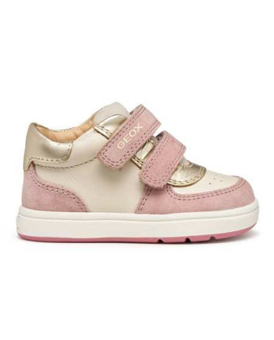 SNEAKERS GEOX PRIMI PASSI BAMBINA B BIGLIA LT IVORY/OLD ROSE B564CA 02244 C1MA8 