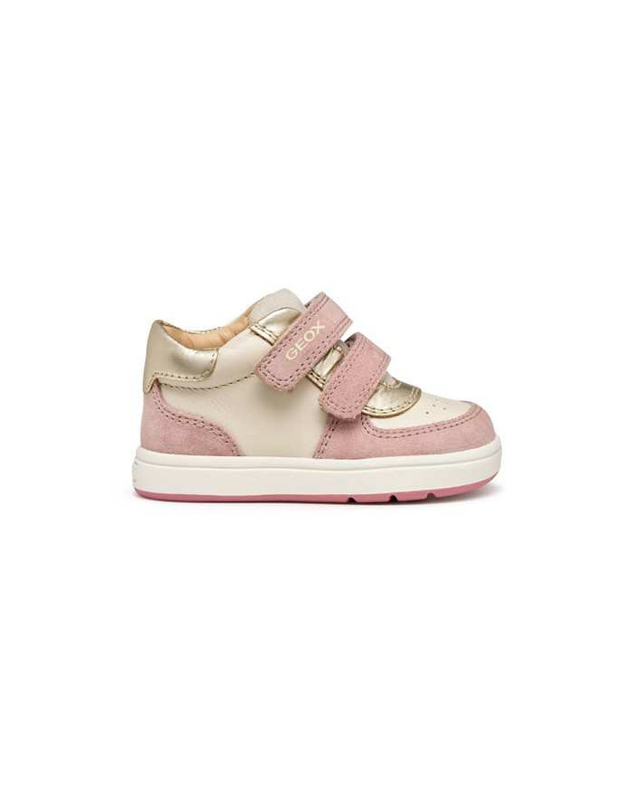 SNEAKERS GEOX PRIMI PASSI BAMBINA B BIGLIA LT IVORY/OLD ROSE B564CA 02244 C1MA8 