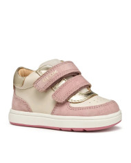SNEAKERS GEOX PRIMI PASSI BAMBINA B BIGLIA LT IVORY/OLD ROSE B564CA 02244 C1MA8 