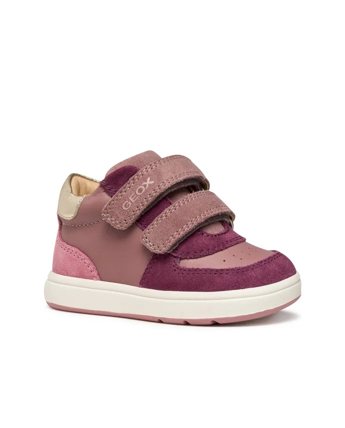 SNEAKERS GEOXC PRIMI PASSI BAMBINA B BIGLIA ROSE SMOKE/DK PURPLE B564CA 02285 CL88H