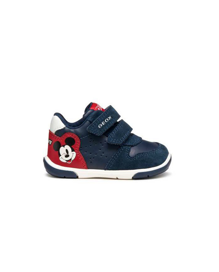 SNEAKERS GEOX PRIMI PASSI BAMBINO B ZAPITO B - GEOBUCK+SCAMOSCIA NAVY/RED B566CB 05422 C0735
