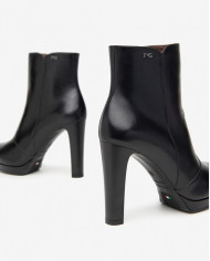 TRONCHETTO NEROGIARDINI DONNA NAPPA PANDORA NERO BATTIS.TPU SAMARRA TACCO 10 CM I410981D/100