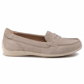 MOCASSINO GEOX DONNA TAUPE D0255B