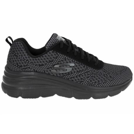 SKECHERS SNEAKERS DONNA 12719/BBK NERO 