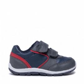 SNEAKER GEOX BAMBINO GRIGIO B043XA/0MEBC/C0068  tg.21/23