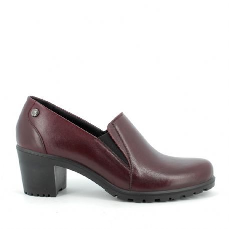 MOCASSINO CON TACCO ENVAL SOFT DONNA BORDEAUX 8253011