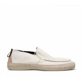 SLIP-ON DOCKSEPS UOMO KAUAI 2440 LOW M CANVAS/SUEDE OFF WHITE