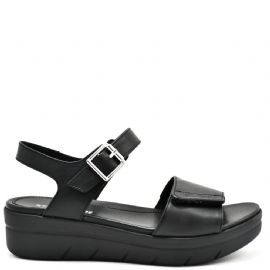 SANDALO CON ZEPPA STONEFLY DONNA AQUA III 2 NAPPA LTH BLACK 110207 000