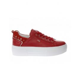 SNEAKERS NEROGIARDINI DONNA VELOUR ROSSO E218151D/600