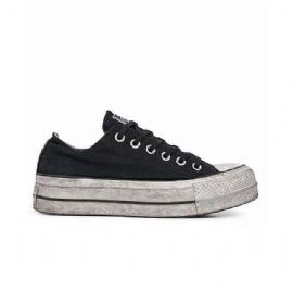  CONVERSE ALL STAR SNEAKERS DONNA 564528C BLACK SMOKE