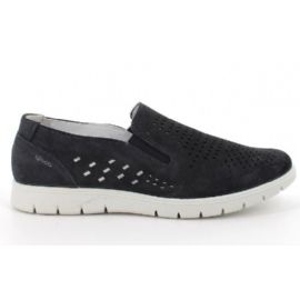 MOCASSINO IGI&CO UOMO SCAMOSCIATO RES/BLU 1610400