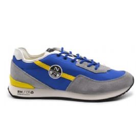 SNEAKER NORTH SAILS UOMO HORIZON RH-01 JET 065 BLU E GIALLE