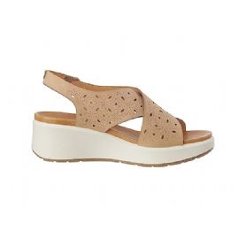 SANDALO CON ZEPPA ENVAL SOFT DONNA BAMBI BEIGE 1782933