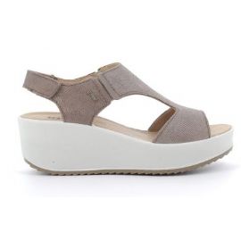 SANDALO CON ZEPPA IGI&CO VISONE 5178611