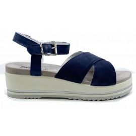 SANDALO ENVAL SOFT DONNA CAPRA SCAMOSCIATO NOTTE 5293433