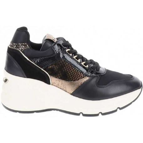 SNEAKERS NEROGIARDINI DONNA TOMAIA BOMBER NERO I205170D/100