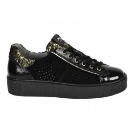 SNEAKERS NEROGIARDINI DONNA NAPLAK NERO COMIX WINTER ORO/NERO A908960D100