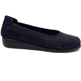 BALLERINE FRAU DONNA NAVY NABUK SUPERFLEX BLU 5162 95