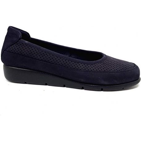 BALLERINE FRAU DONNA NAVY NABUK SUPERFLEX BLU 5162 95