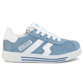 SNEAKERS PRIMIGI BAMBINO SCAMOSCIATE ARTI AZZURRO/BIANCO 5376944