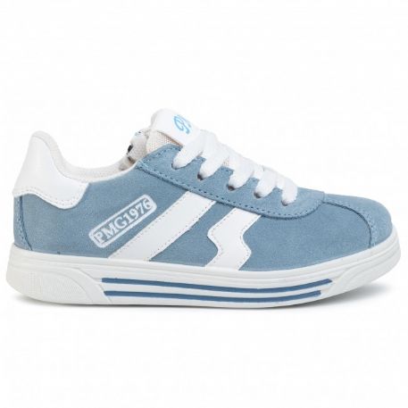 SNEAKERS PRIMIGI BAMBINO SCAMOSCIATE ARTI AZZURRO/BIANCO 5376944