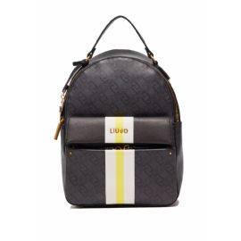ZAINO LIU JO DONNA ECOSOSTENIBILE NERO ECS M BACKPACK LIU JO CLIDIA AA3079E0538 COL.22222