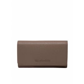 PORTAFOGLI MARIO VALENTINO DONNA BASMATI  TAUPE CHISURA A BOTONE VPS6LU113 TAUPE