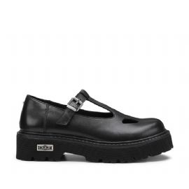 MOCASSINO CULT DONNA SLASH 3629 LOW W LEATHER BLACK MARY JANE CLW362900