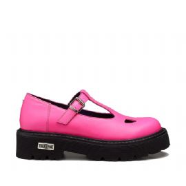 MOCASSINO CULT DONNA SLASH 3629 LOW W LEATHER FUCSIA MARY JANE CLW362901