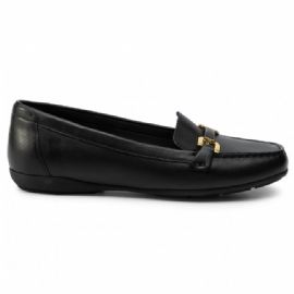 MOCASSINO GEOX DONNA D ANNYTAH MOC A - SMO.LEA B84BMA 00043 C9997 BLACK
