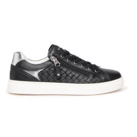 SNEAKERS NEROGIARDII DONNA GUANTO NERO GUANTO NERO T.BRILL E306502D/100