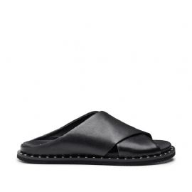 CIABATTA CULT DONNA ROSHELLE 3887 SANDAL W LEATHER BLACK CLW388701