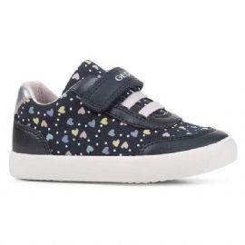 SNEAKERS GEOX BAMBINA PRIMI PASSI  B GISLI G.A - TELA STAMP.+GBK NAVY/PINK tg:24,25,26  B021MA 0AW54 C0694