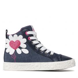 SNEAKERS GEOX ALTA BAMBINA J CIAK G B TELLA BRILL GBK NAVY J2504B 00954 C4002 tg:28,29,30,31,32,33,34,35