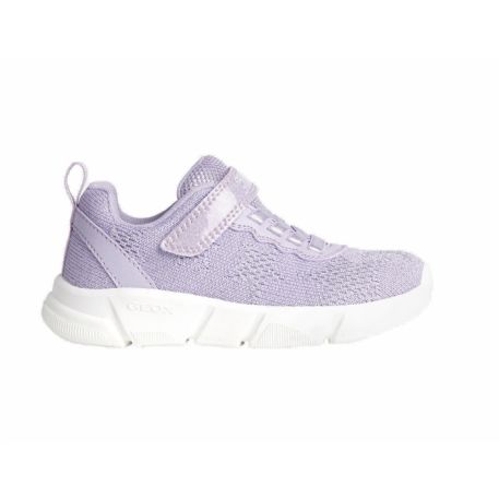 SNEAKERS GEOX BAMBINA J ARIL G. D - SHI.KNIT.TEX+SIN LILAC J25DLD 07QBC C8020 TG:28,29,30,31,32,33,34,35