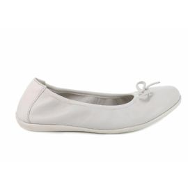 BALLERINA PRIMIGI BAMBINA CAPRA MORBIDONE BIANCO 3919700 TG:27,28,29